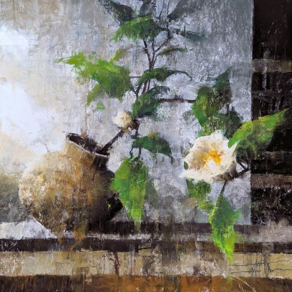 Ikebana camélia