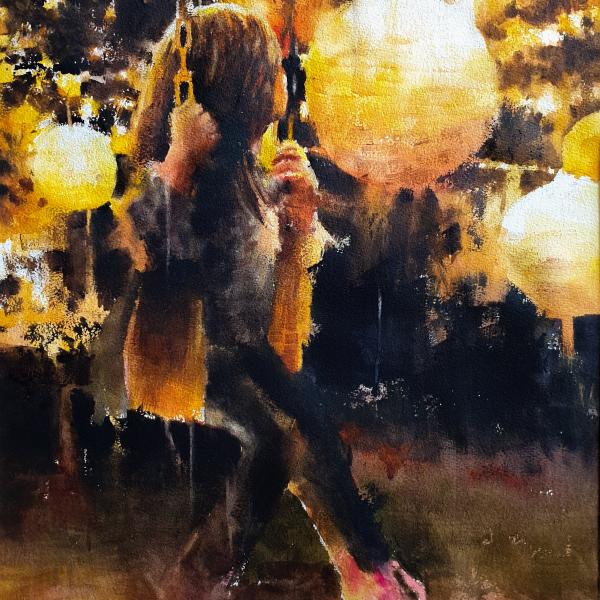 Pluie de lumière II